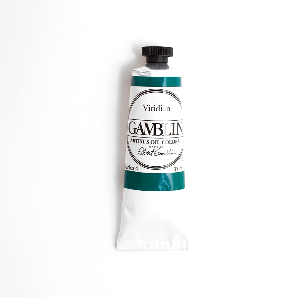 Gamblin, Oil, Art & School, Artist Grade, Paint, 37ml, 45670, Viridian